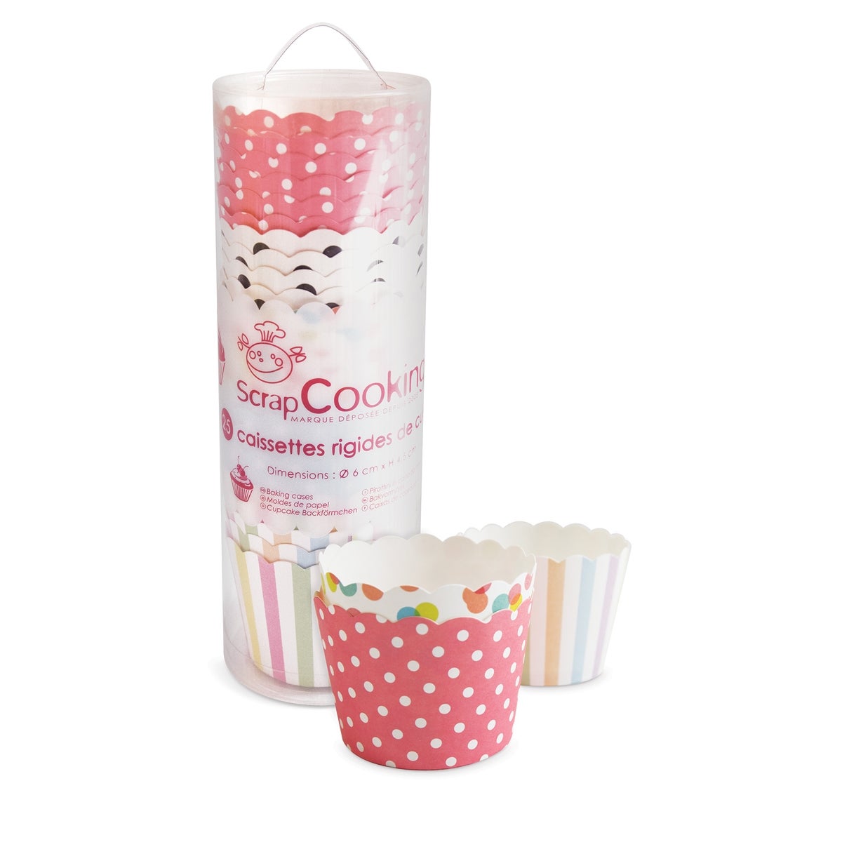 ScrapCooking Cupcake Cases Assorted Patterns pk/25