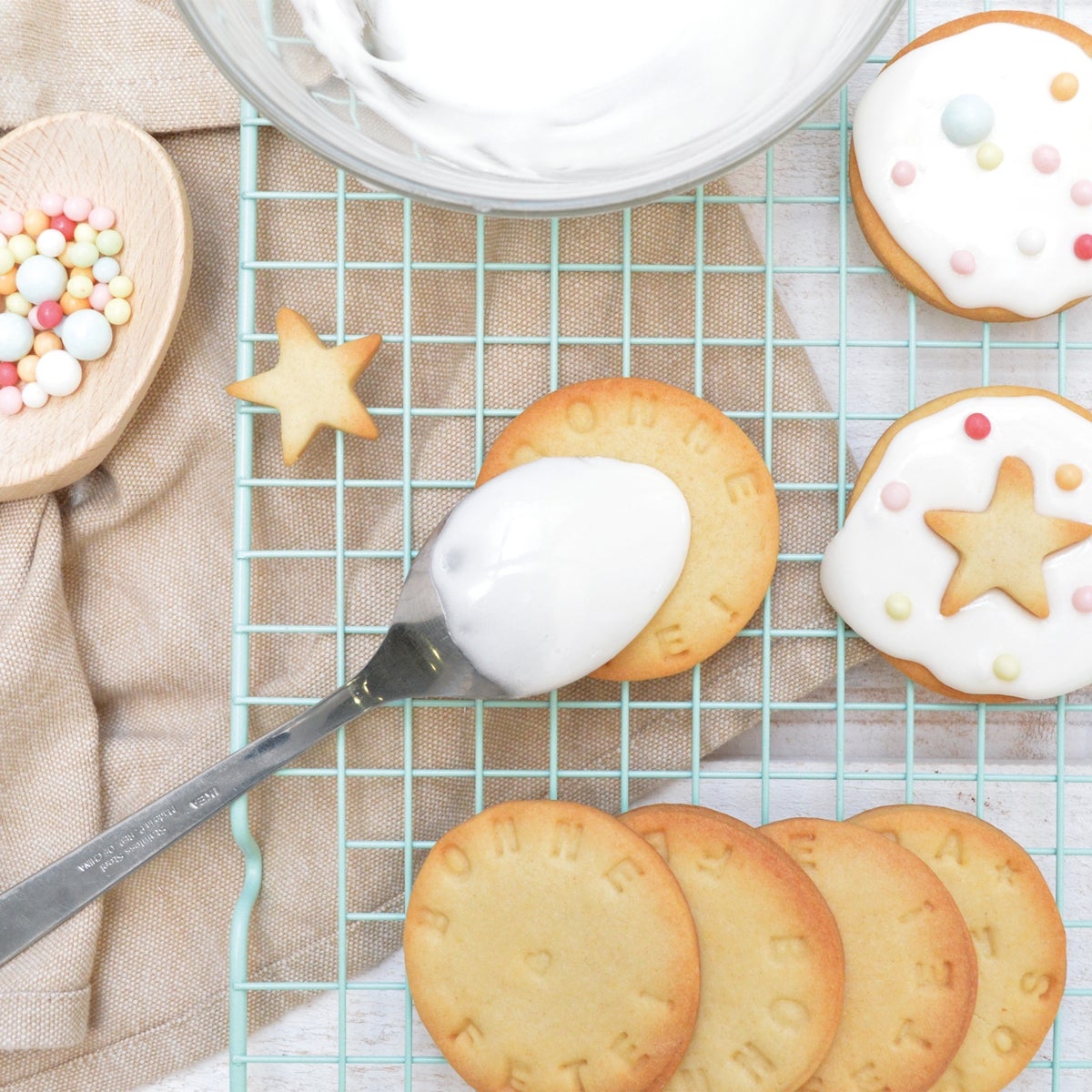 ScrapCooking Grille de refroidissement 25 x 40 cm