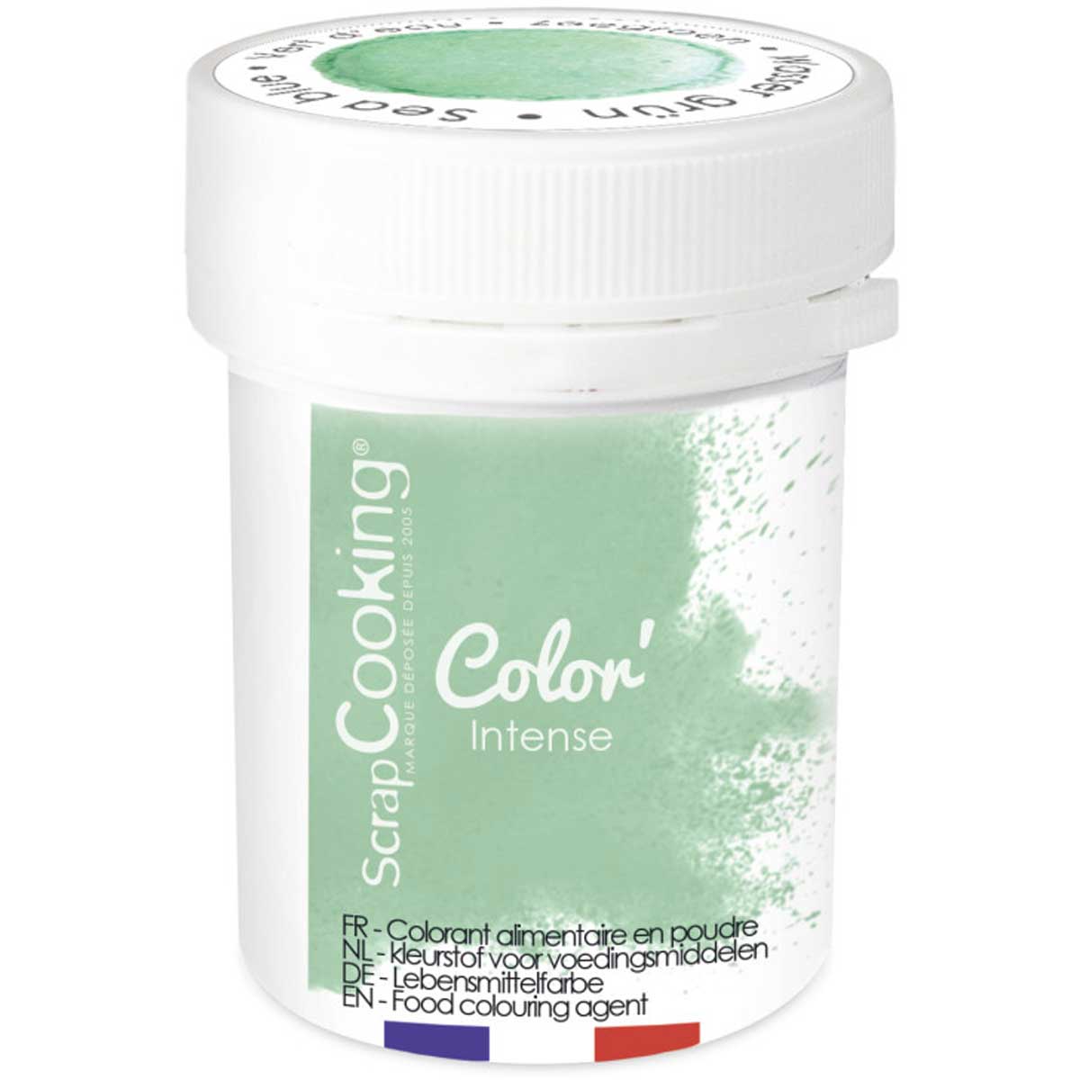 ScrapCooking Colorant Alimentaire ArtificielPoudreVertdeMer