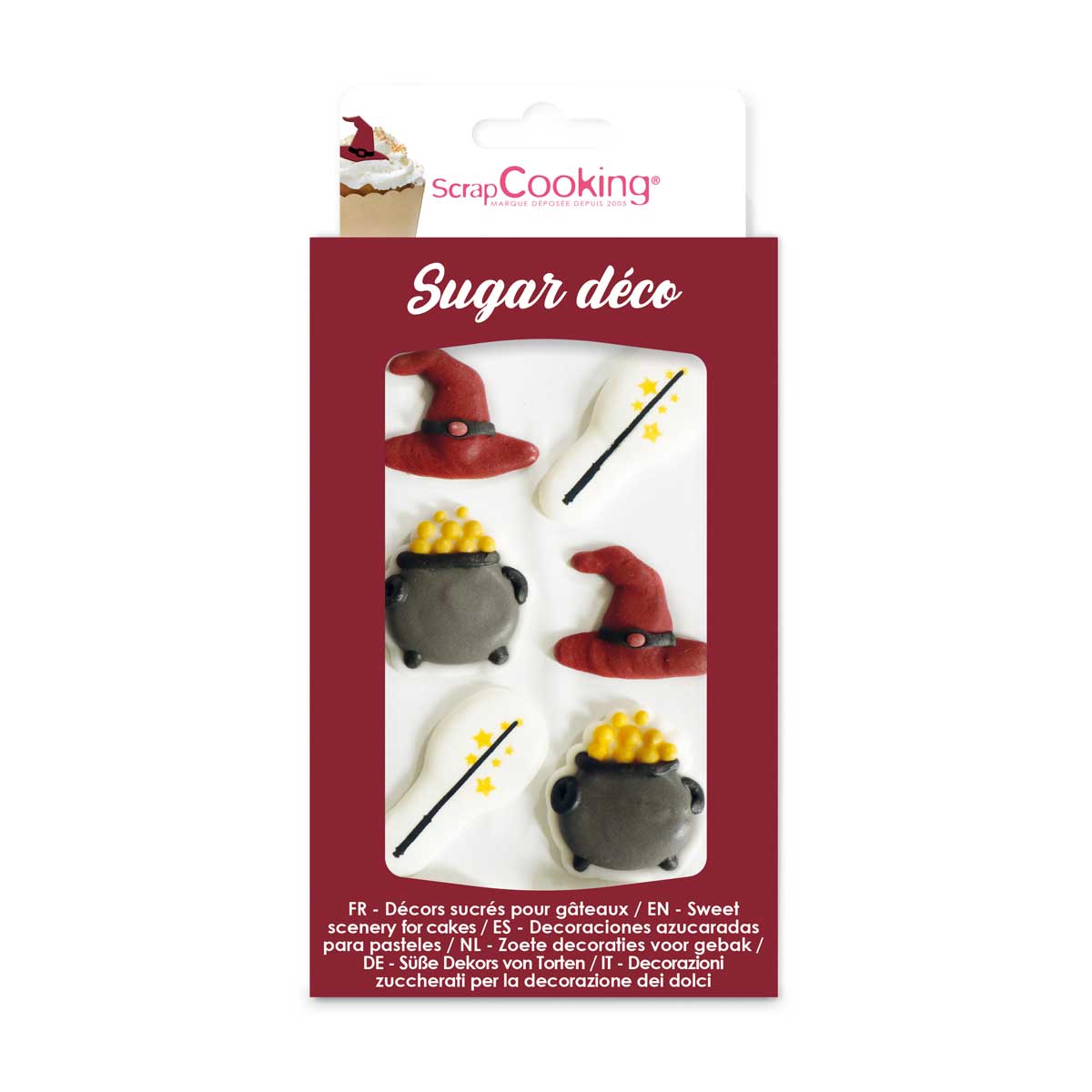 ScrapCooking Sorcier Décors sucrés pk/6
