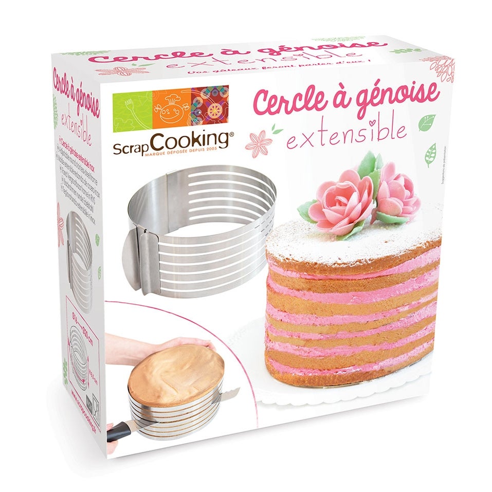 Scrapcooking Verstelbare Taart Snijder Ø16-20cm