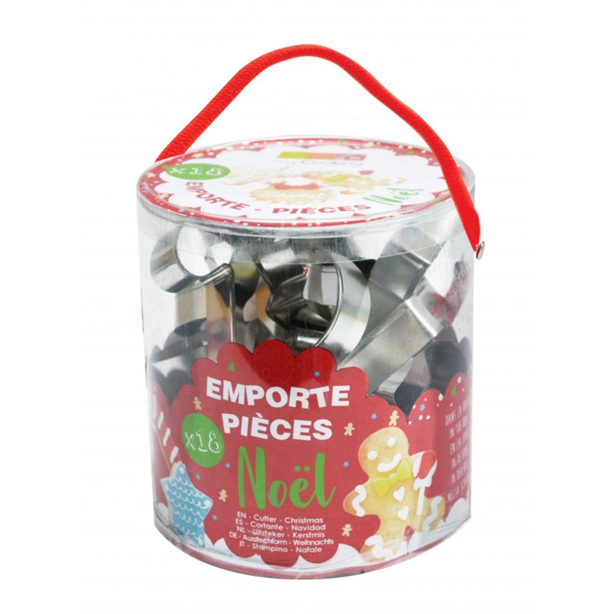 Scrapcooking Emporte-pièce Assortiment de Noël Set/18