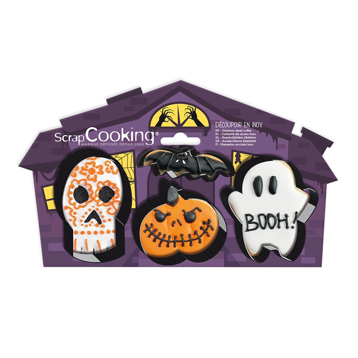 Scrapcooking Emporte-pièce Biscuit Halloween Set/4