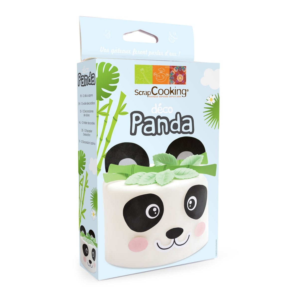 Scrapcooking Panda Decoratie Set/15