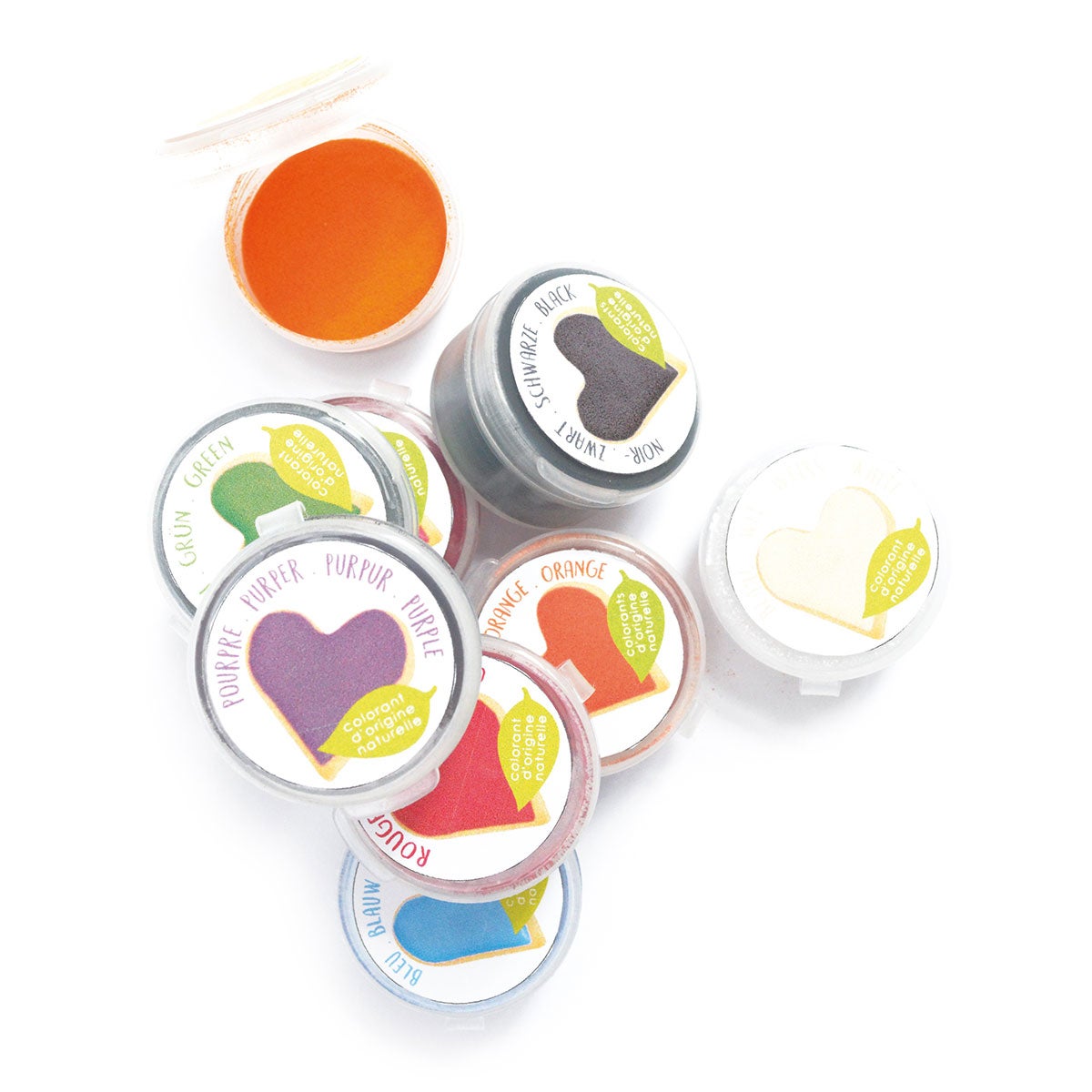 ScrapCooking Colorants alimentaires en poudre naturels Set/9