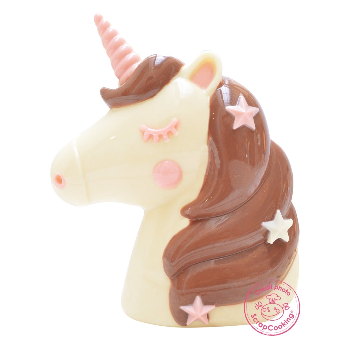 Scrapcooking Moule à chocolat 3D pour Licorne