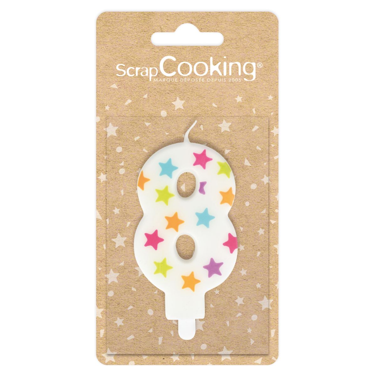 Scrapcooking Kaars Nr. 8