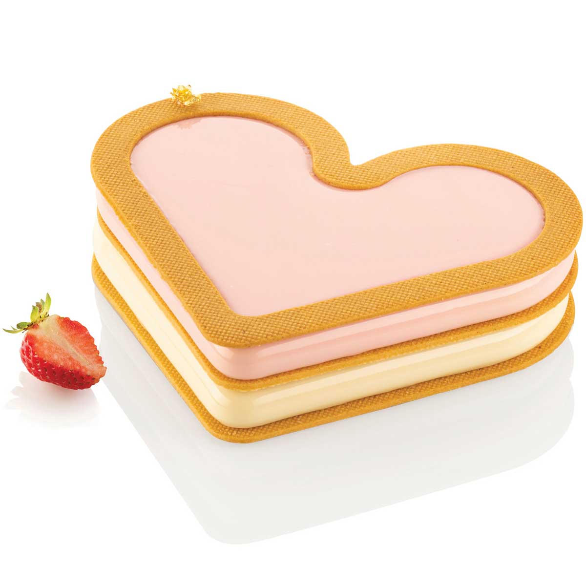 Silikomart Moule en silicone & Emporte-piece - Love Story