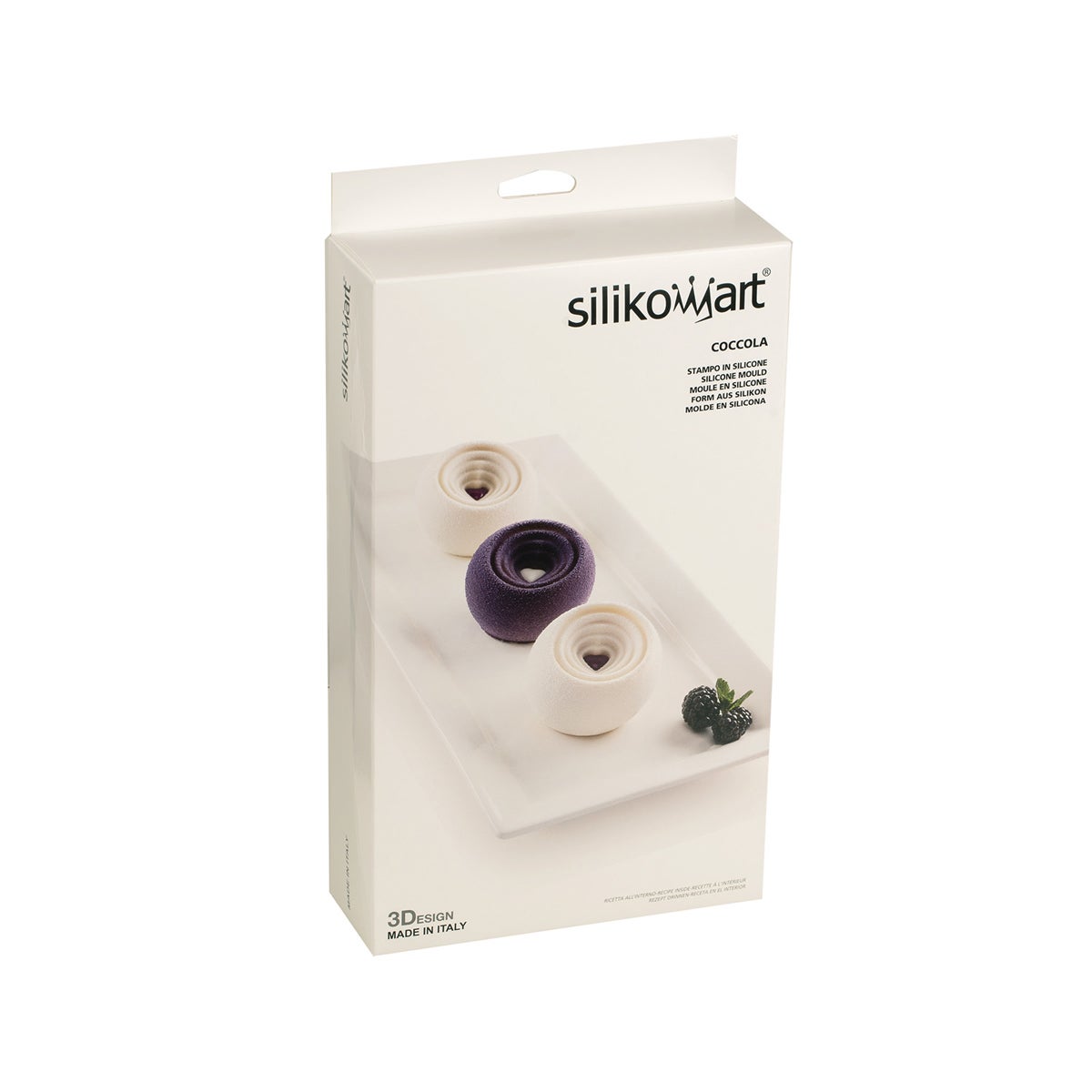 Silikomart Moule de conception 3D - Coccola