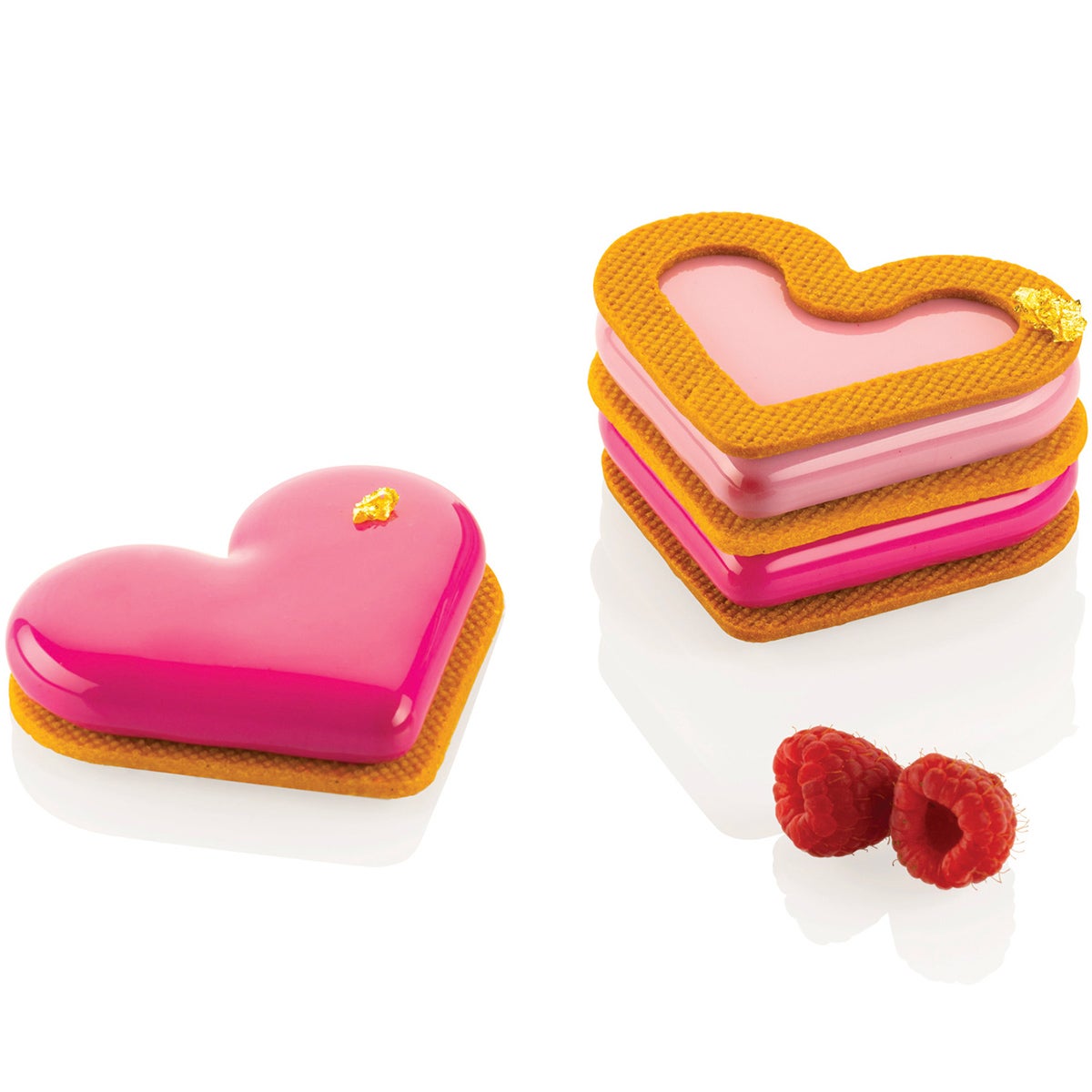 Silikomart Silcone Mould & Cutter - Mini Love Story
