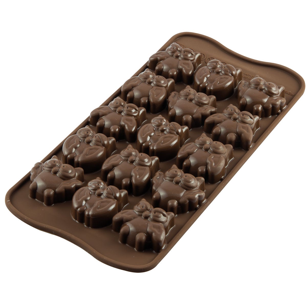 Silikomart Moule à Chocolat Gufi Owls