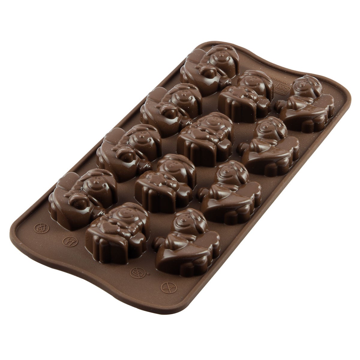 Silikomart Moule à Chocolat Choco Angels