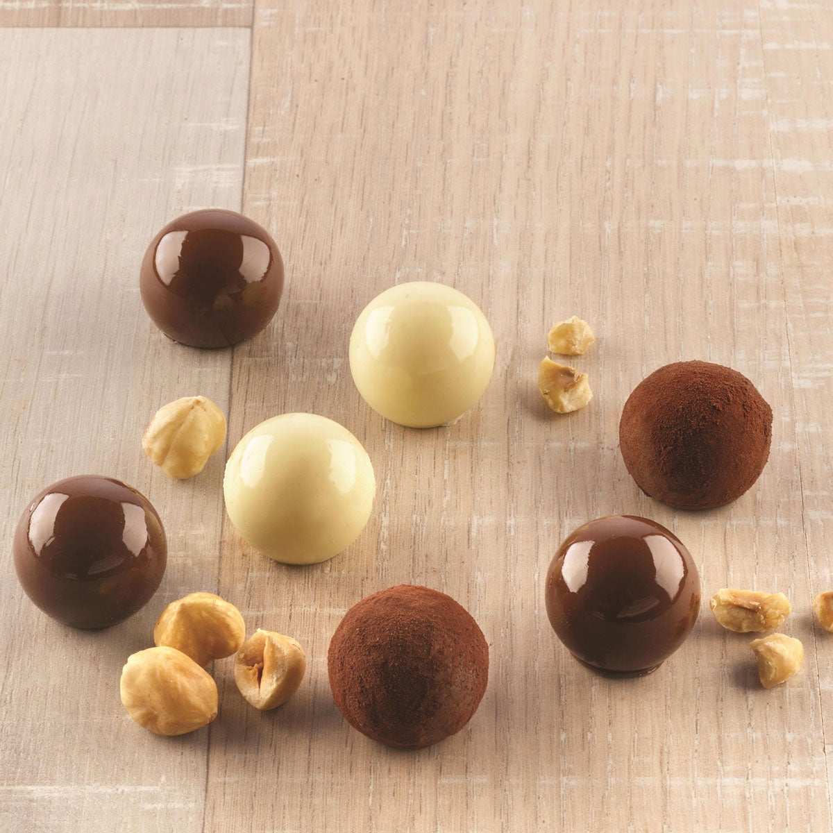 Silikomart Moule à Chocolat - Tartufino