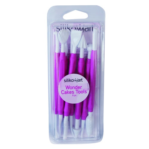 Silikomart Wonder Cakes Ensemble d'outils de modelage set/8