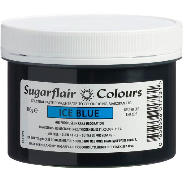 Sugarflair Paste Colour ICE BLUE, 400 g