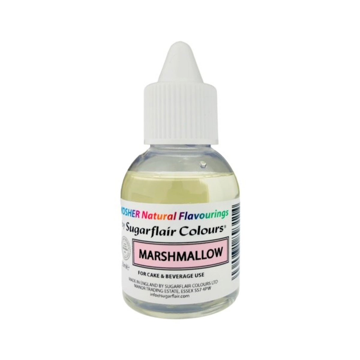 Sugarflair Kasher Arôme Naturel Guimauve 30ml