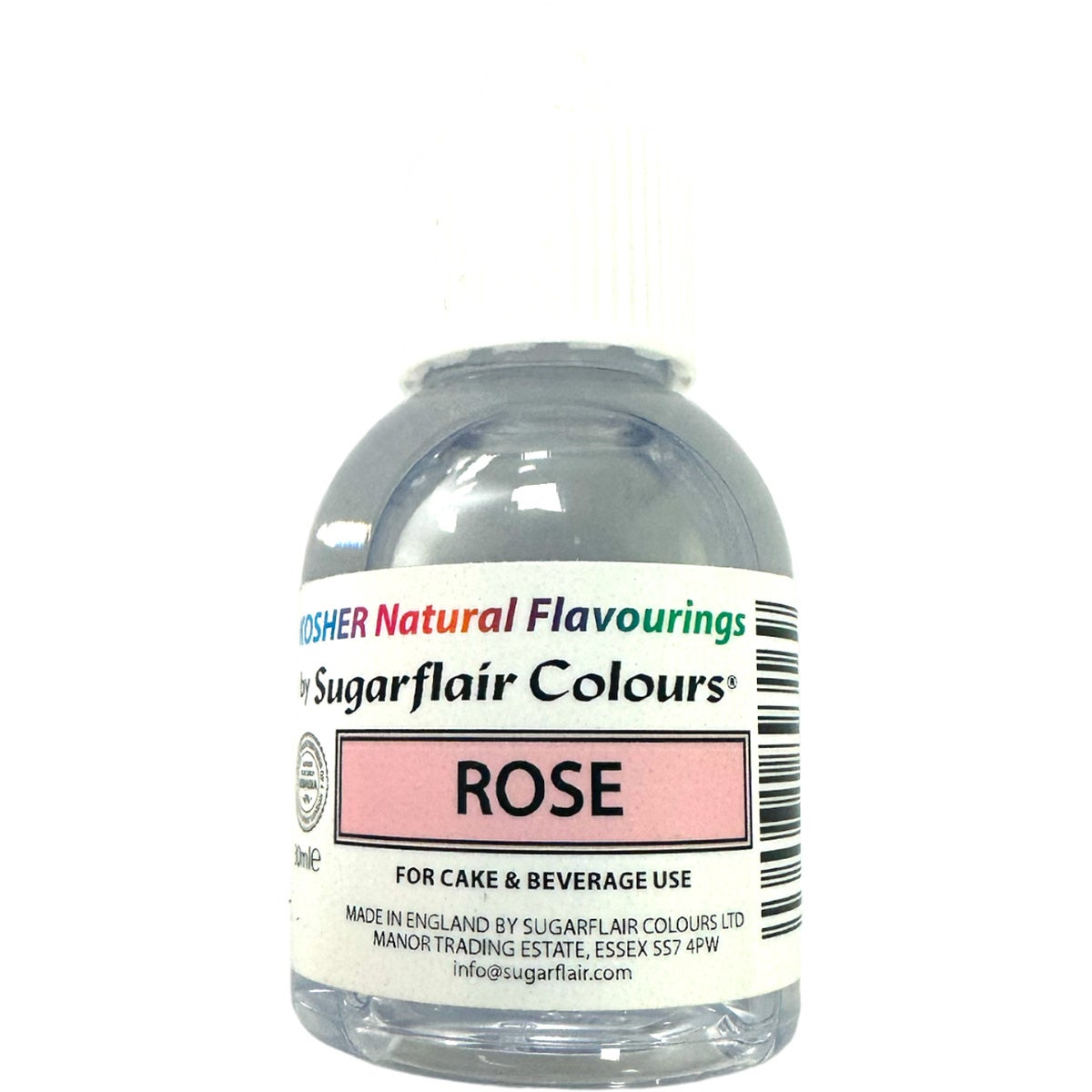 Sugarflair Kosher Natural Flavour Rose 30ml
