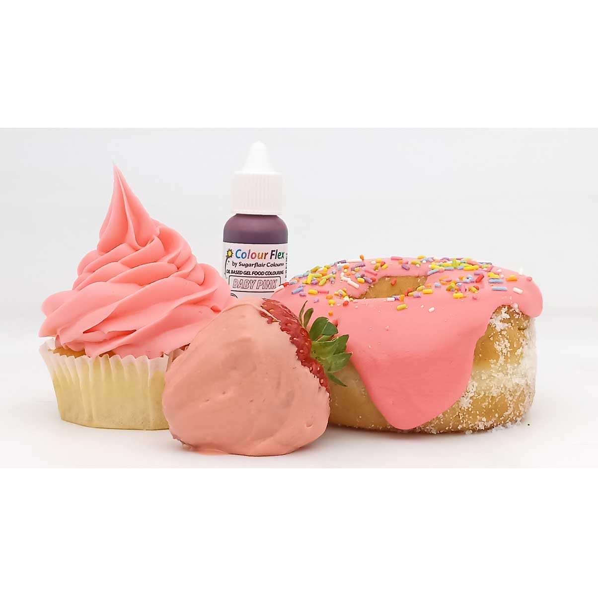 Sugarflair Colourflex Baby Pink 15ml