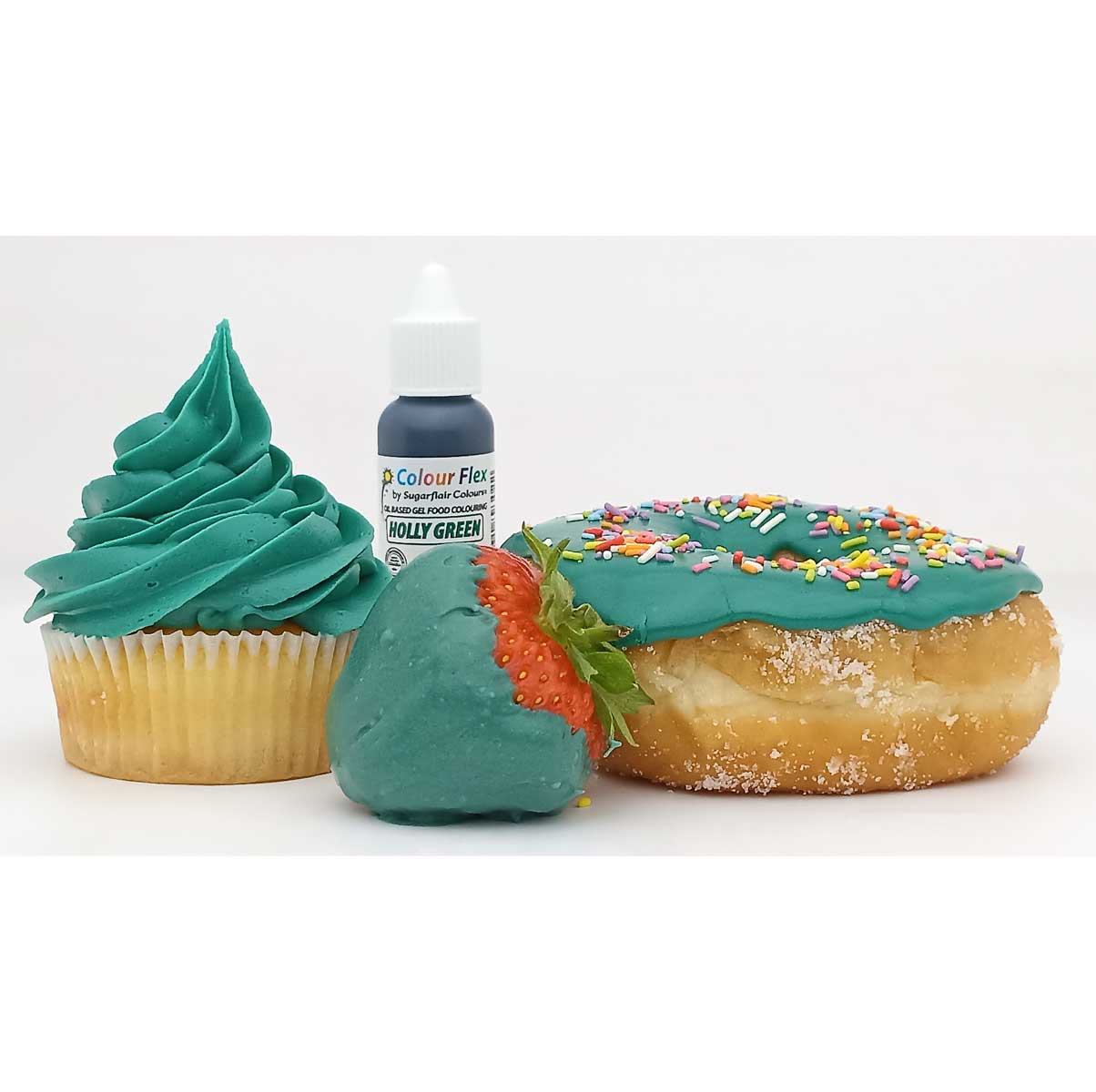 Sugarflair Colourflex Holly Green 15ml