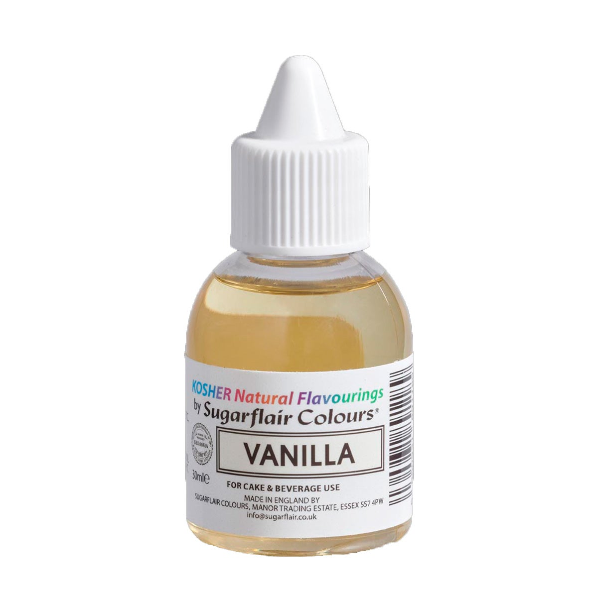 Sugarflair Kosher Flavour - Vanille - 30ml