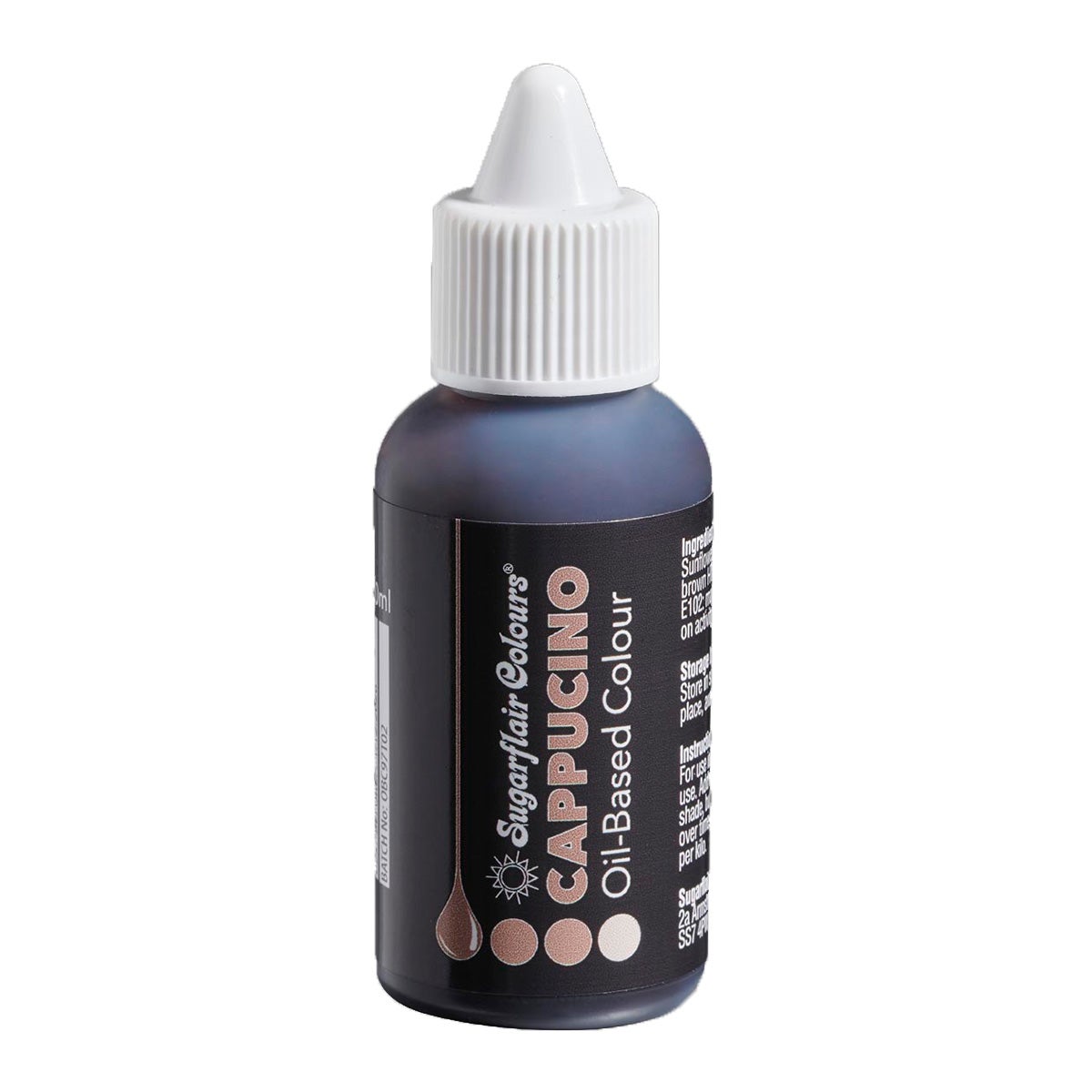 Sugarflair Oil Based Colour - Cappuccino - 30 ml