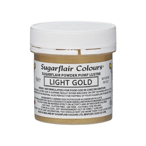 Sugarflair Recharge Spray -Or Clair- 25g