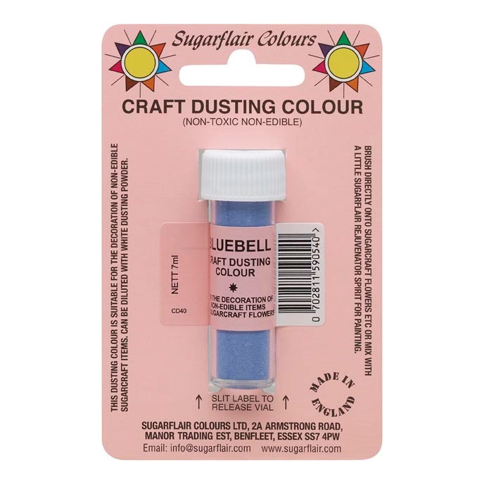 Sugarflair Poudre Colorée Artisanale - Bluebell 7g