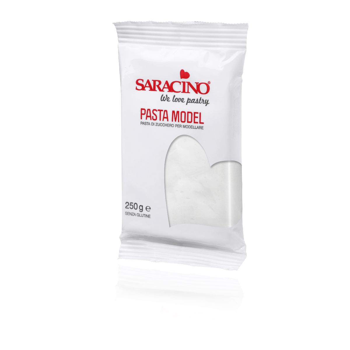 Saracino Pâte de modelage - Blanc 250g