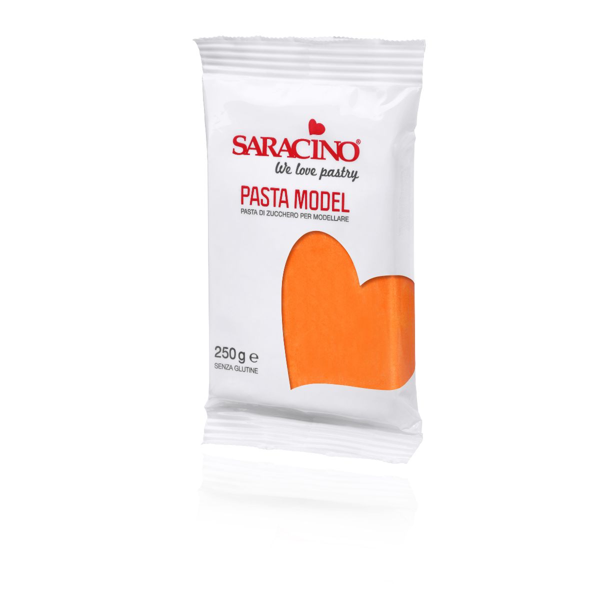 Saracino Pâte de modelage - Orange 250g