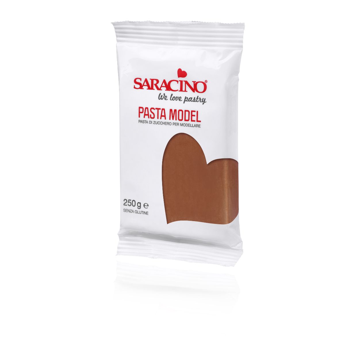 Saracino Pâte de modelage - Marron 250g