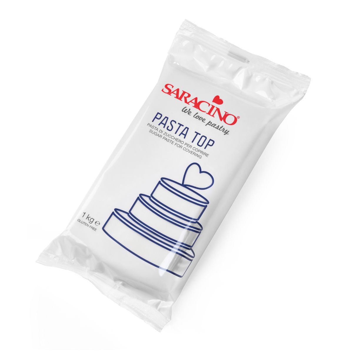 Saracino Top Pâte de Sucré - Blanc 1 kg