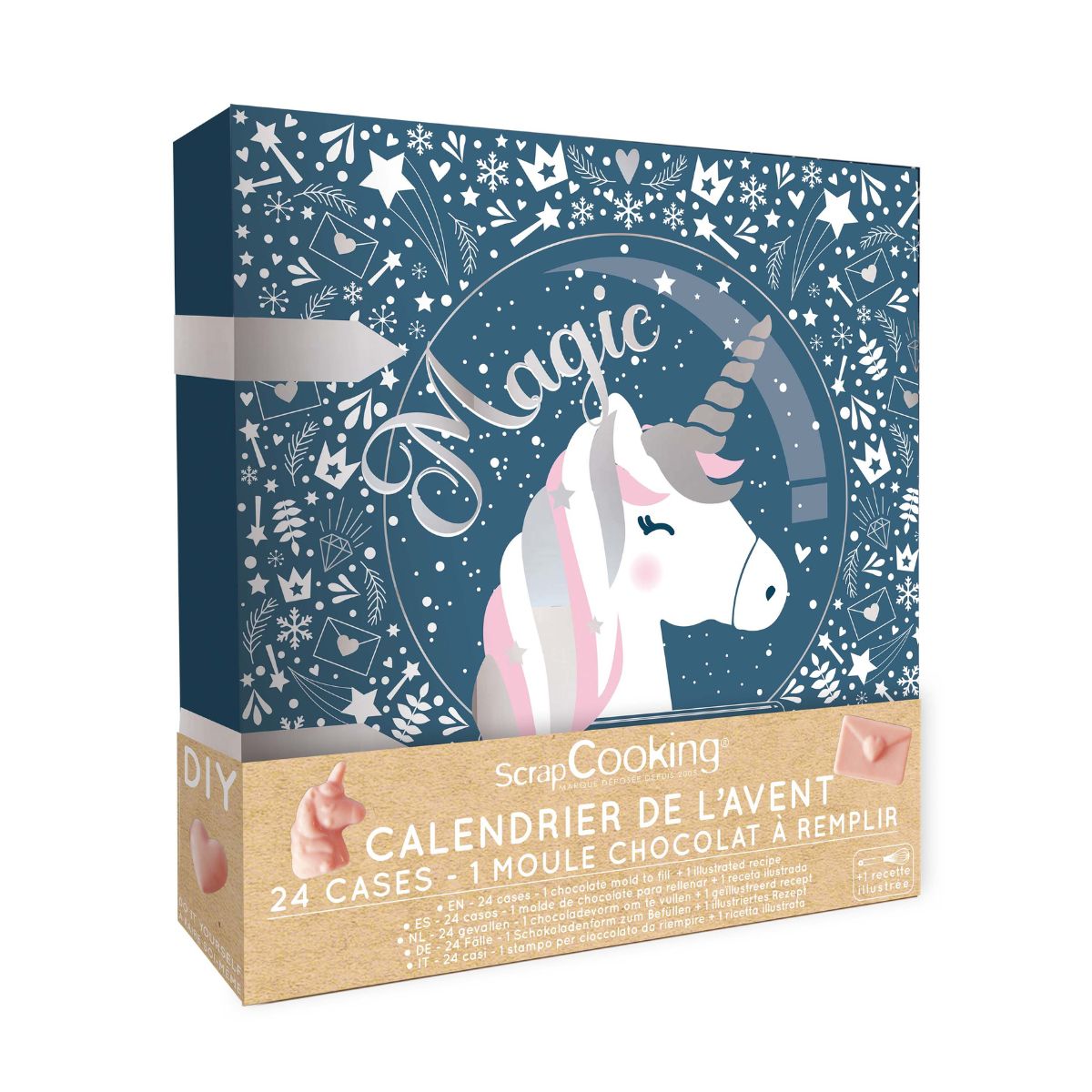 Scrapcooking DIY Advent Calendar - Licorne