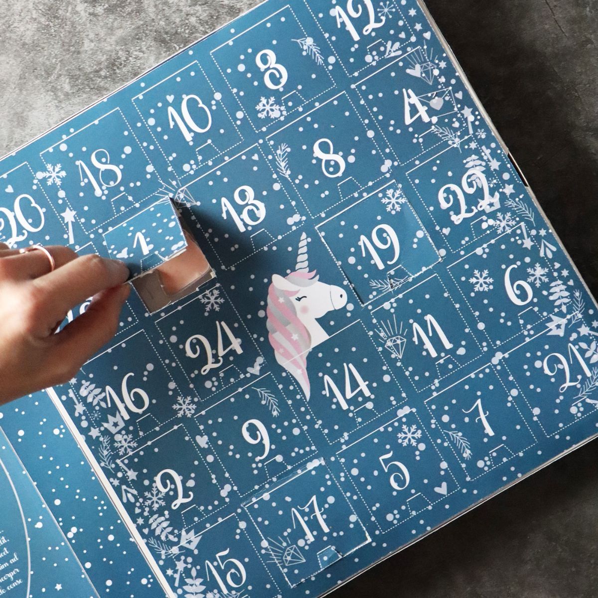 Scrapcooking DIY Advent Calendar - Licorne
