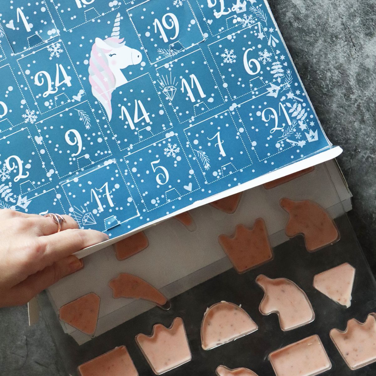 Scrapcooking DIY Advent Calendar - Licorne