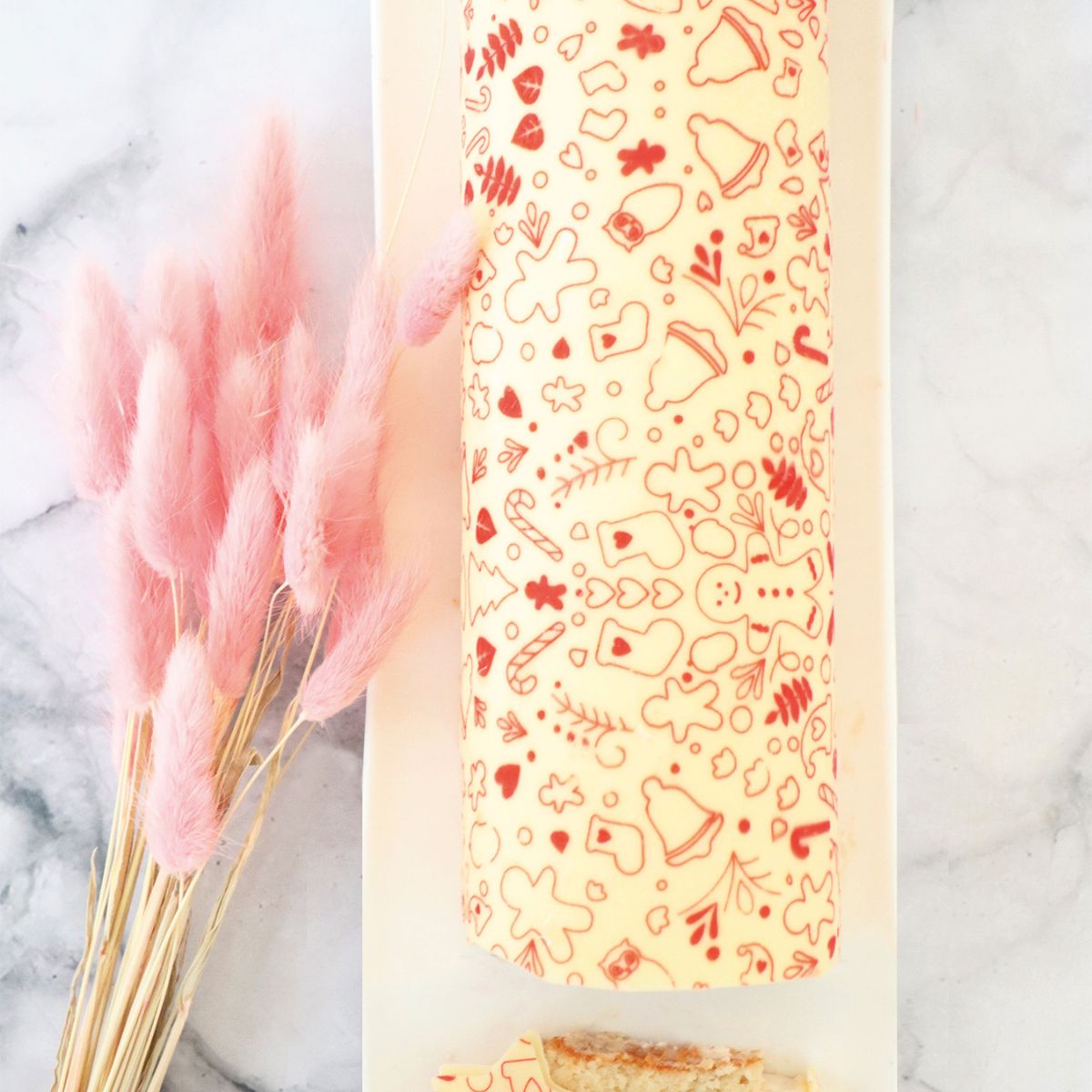 Scrapcooking Chocolat Feuilles Transfert pk/2 - Sweet Xmas