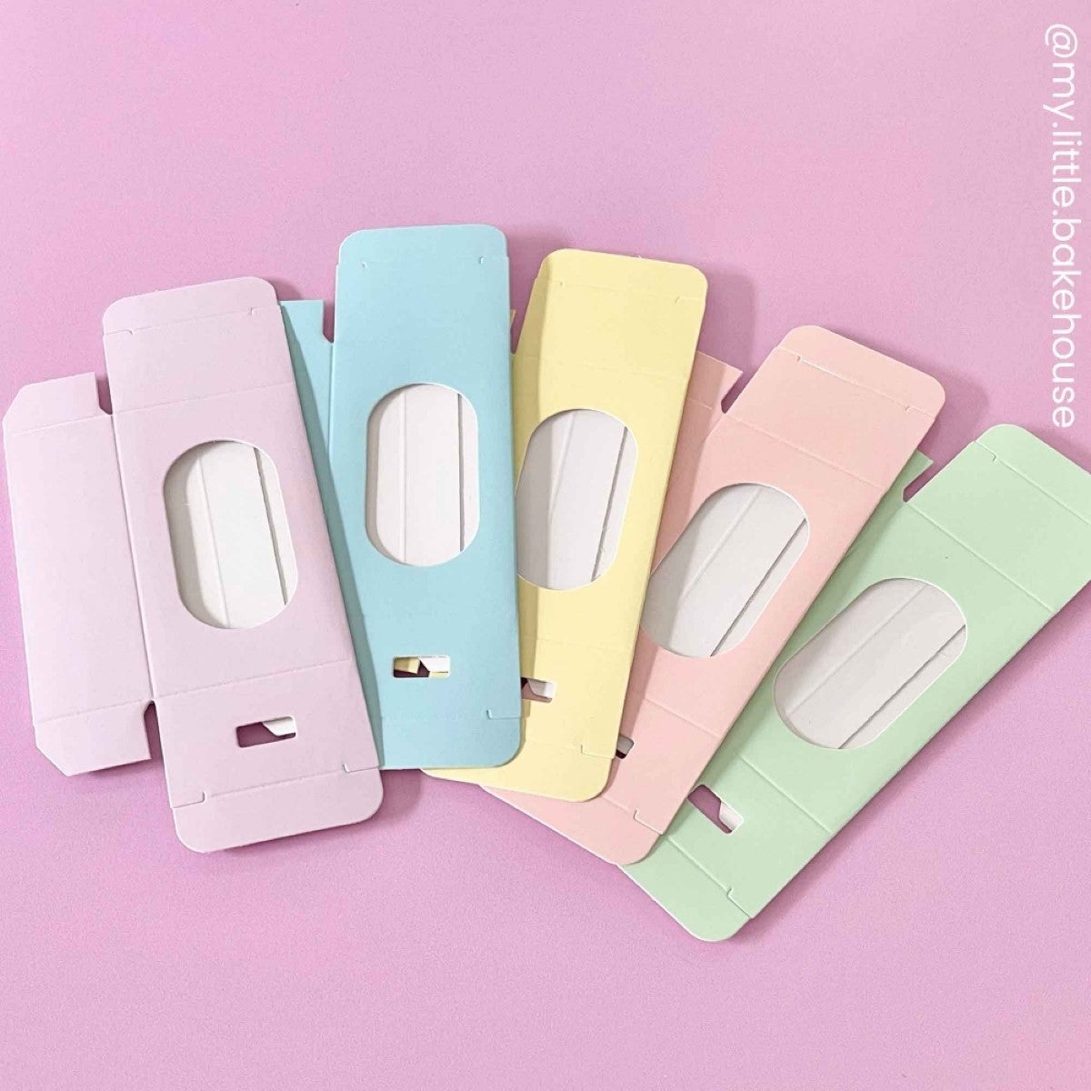 Simply Making Cakesicle Box pk/10 - Jaune pastel