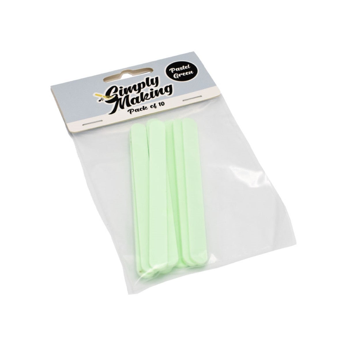 Simply Making Cakesicle Sticks pk/10 - Vert Pastel Standard