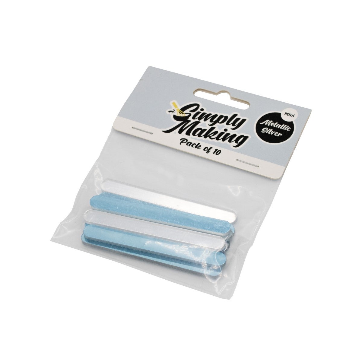 Simply Making Cakesicle Sticks pk/10 - Agent Miroité - 76mm