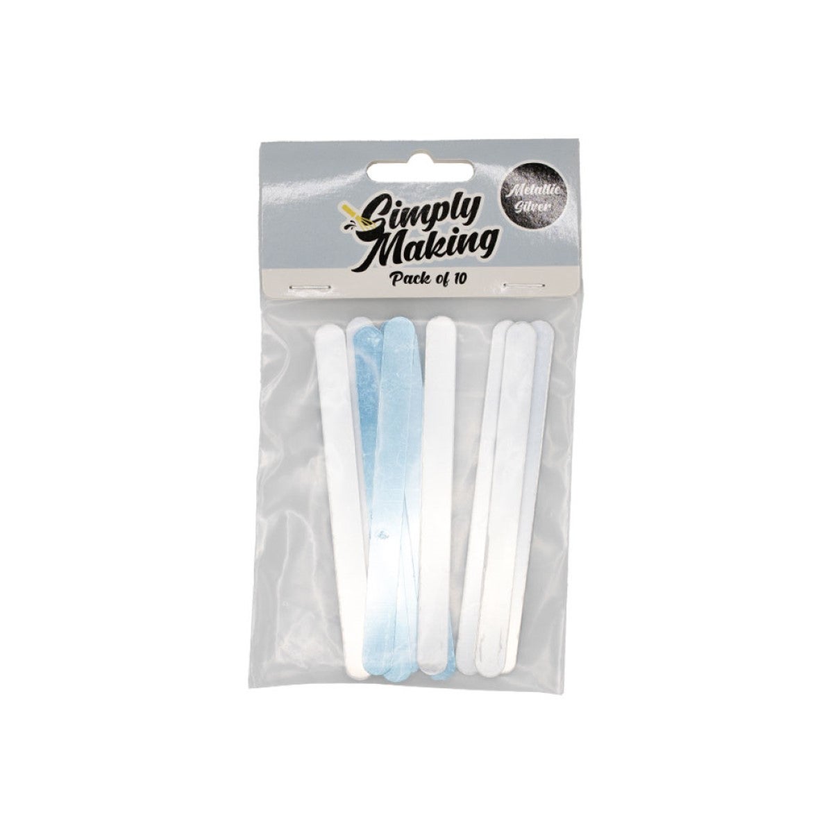Simply Making Cakesicle Sticks pk/10 - Agent Miroité - 113mm