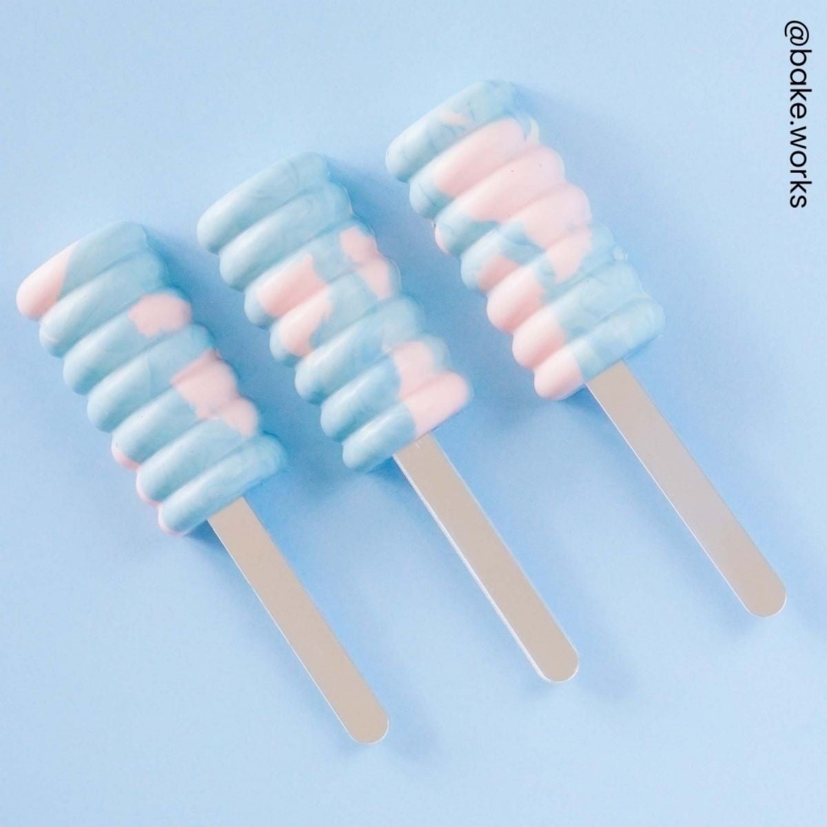 Simply Making Cakesicle Sticks pk/10 - Agent Miroité - 113mm