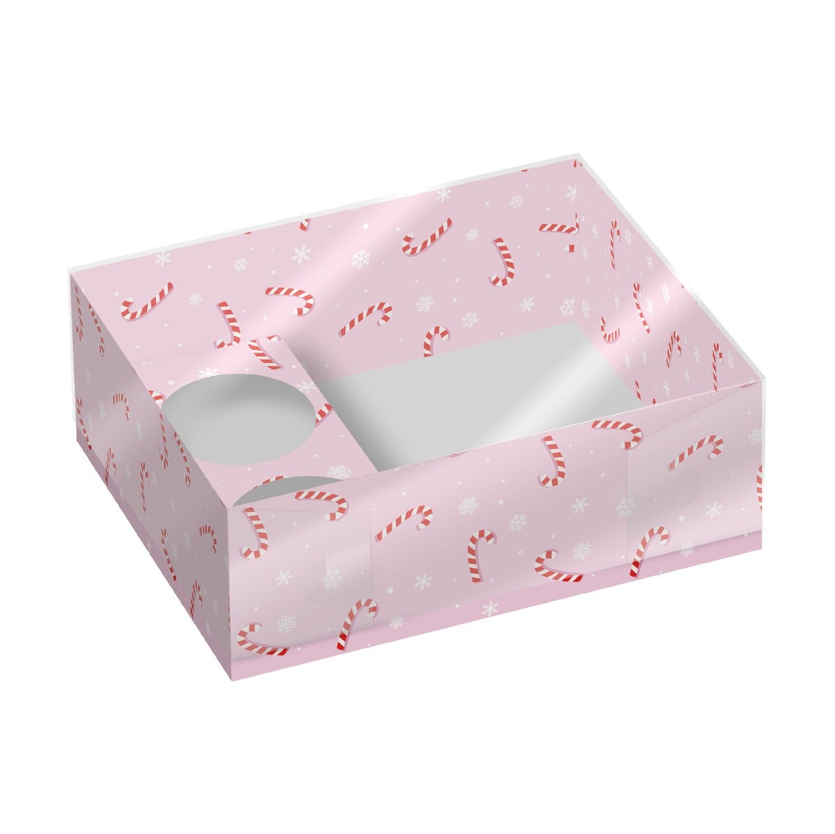 Simply Making Treat & Cupcake Box 2 pk/2 - Candy Canes