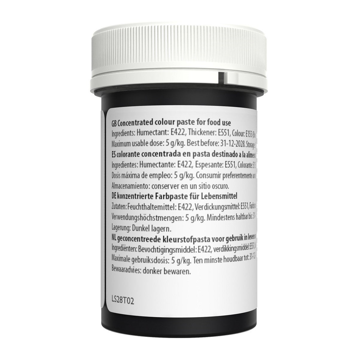 Sugarflair Colorant en Pâte CHATAÎGNE, 25g