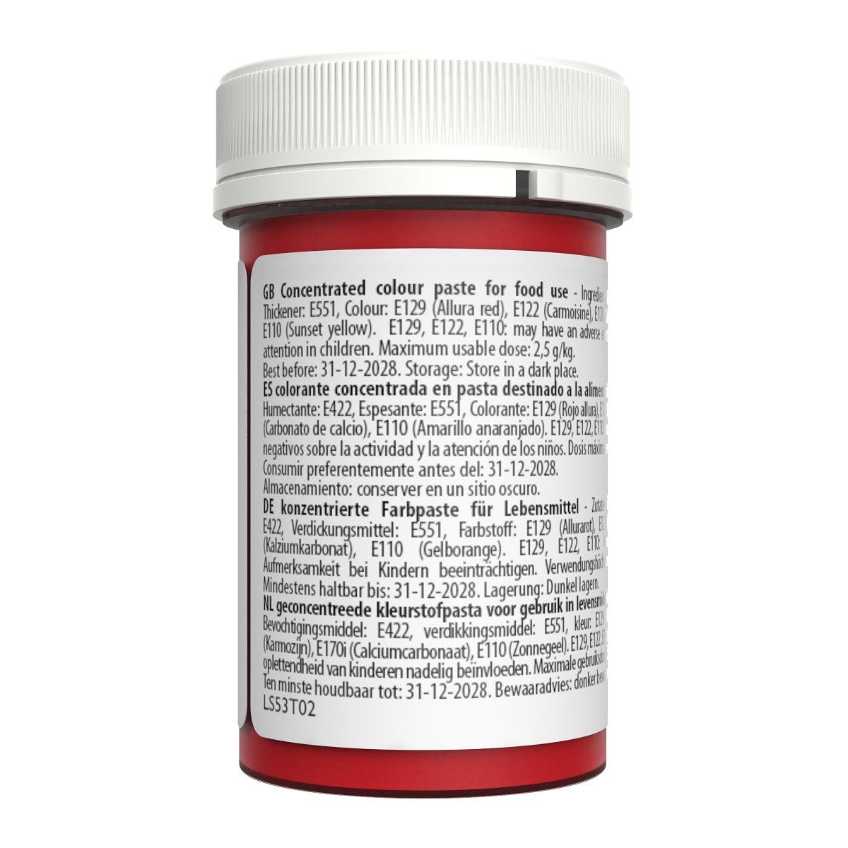 Sugarflair Pâte colorante - Living Coral - 25g