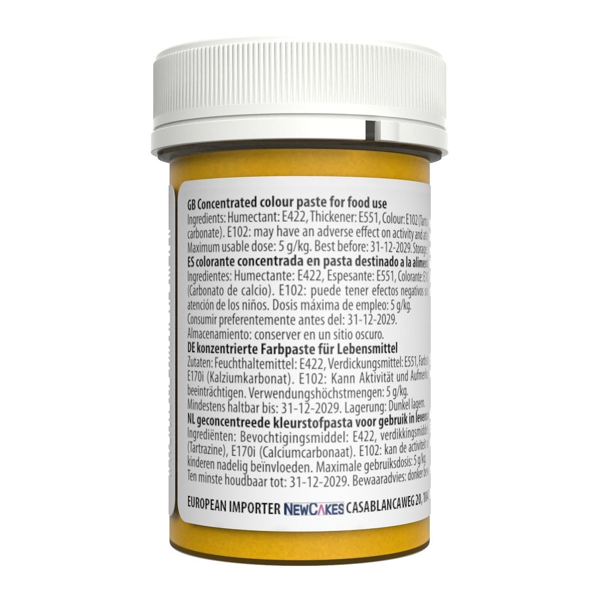 Sugarflair Paste Colour Pastel DAFFODIL 25g