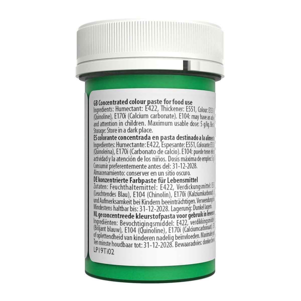 Sugarflair Colorant en Pâte Pastel VERT PRINTEMPS 25g