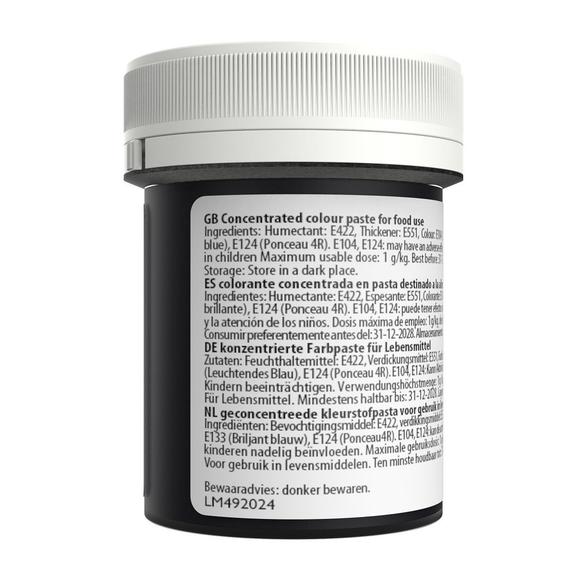Sugarflair - Colorant Concentré Max en Pâte NOIR EXTRA, 42g