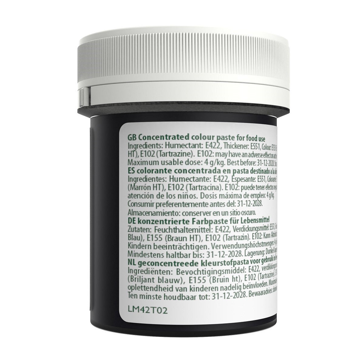 Sugarflair - Colorant Concentré Max en Pâte VERT FEUILLAGE,