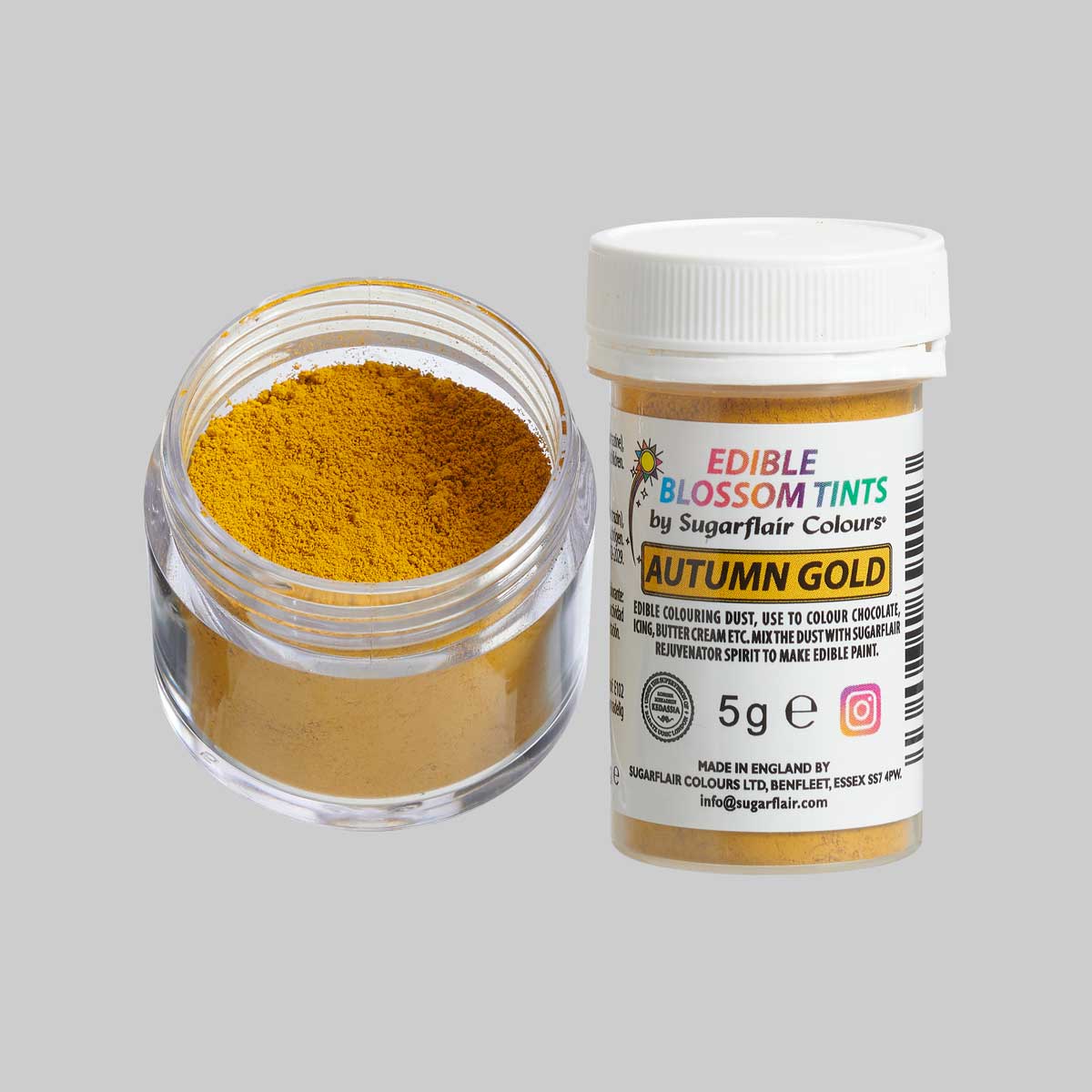 Sugarflair Blossom Tint Dust Autumn Gold 5g