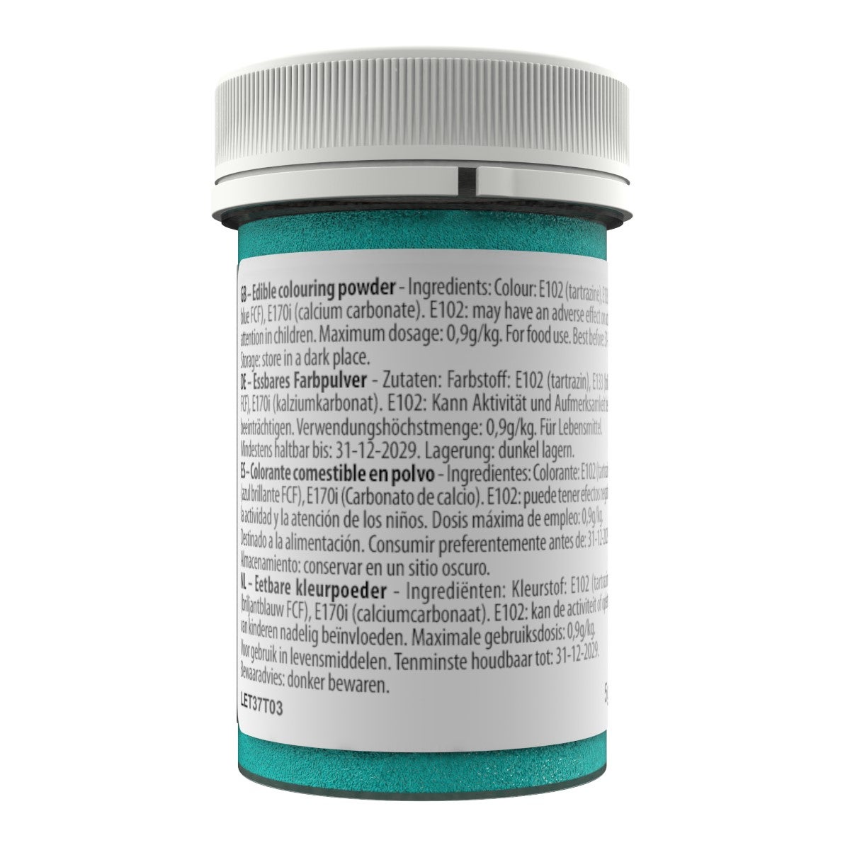 Sugarflair Blossom Tint Dust Turquoise 5g