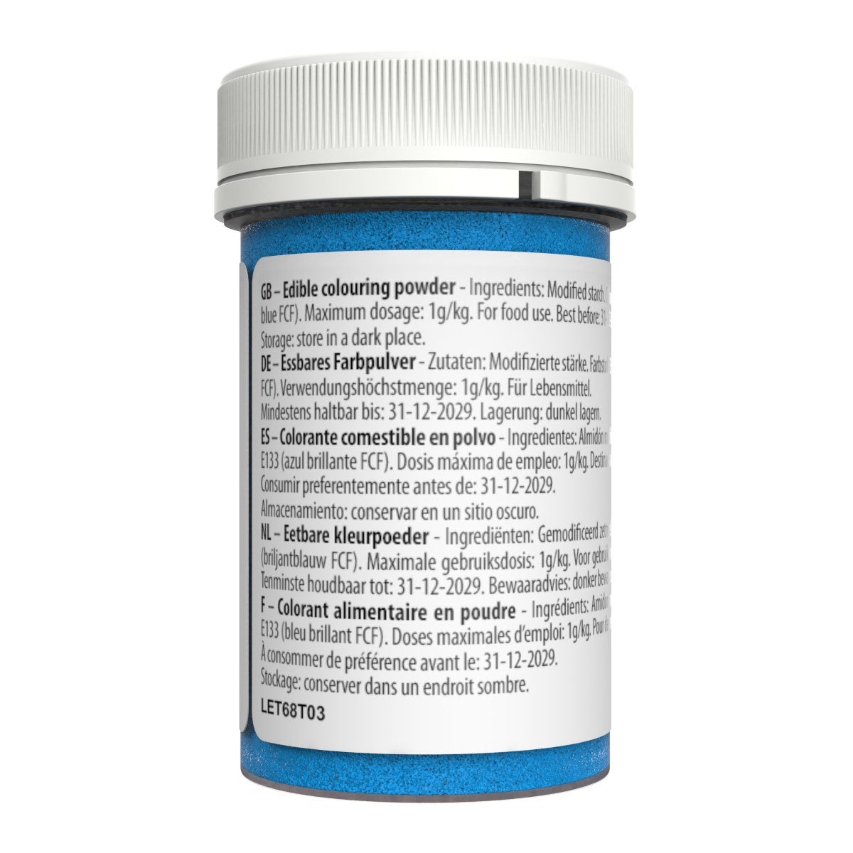 Sugarflair Blossom Tint Dust Ice Blue 5g